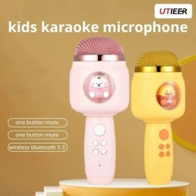 Micrófono inalámbrico de Audio para niños, máquina integrada de dibujo