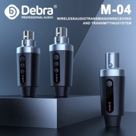 M-04 Sistema de transmisión y recepción inalámbrico FM portátil, trans