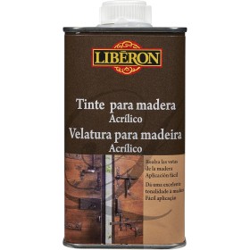LIBÉRON - Tinte madera acrilico roble ahumado 0,25l
