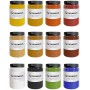 SC Pigments® Ref: Color Negro 55 · Pigmento colorante Negro (Fe2O3) para cemento, mortero, hormigón, yeso y cal. Serra Ciments®