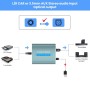 Convertidor de Audio Analógico a Digital con Cable Óptico Dual 3,5 mm Hembra AUX a Digital Coaxial Toslink con Cable de Fibra