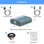 Convertidor de Audio Analógico a Digital con Cable Óptico Dual 3,5 mm Hembra AUX a Digital Coaxial Toslink con Cable de Fibra