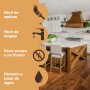 Furniture Clinic Acondicionador de madera premanchado, a base de agua, uso interior y exterior, bajo olor y no tóxico, uso antes