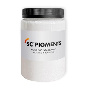 SC Pigments® Ref: Color Blanco 00 · Pigmento colorante Blanco Dióxido de Titanio (TiO2) para cemento, mortero, hormigón, yeso,
