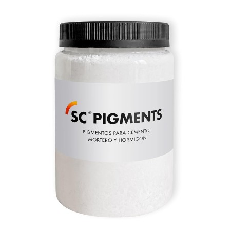 SC Pigments® Ref: Color Blanco 00 · Pigmento colorante Blanco Dióxido de Titanio (TiO2) para cemento, mortero, hormigón, yeso,
