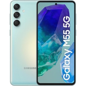 Samsung Galaxy M55 5G 256GB - Teléfono Móvil Android, Smartphone Libre, Pantalla 6,7" FHD+Super AMOLED+, Verde claro (Versión