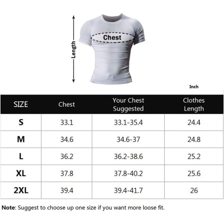 Hombres Apretado Compresión Capa Base Manga Corta Camiseta Culturismo Tops Poliéster y Spandex