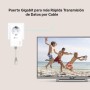 TP-Link TL-PA7017P Gigabit Powerline AV1000 - Kit de inicio, Sin WiFi, 1 Gigabit Puerto, Super Ahorro de Energía, Color Blanco