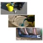 Tinte trazador para detección de fugas 200 gr - Tinte para la detección de fugas piscina - liquido detector fugas (Verde) Tiñe