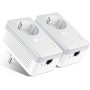 TP-Link Powerline Adapter Set TL-PA4010P KIT (600 Mbit/s, con enchufe, Fast Ethernet LAN, compatible con todos los adaptadores