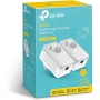 TP-Link Powerline Adapter Set TL-PA4010P KIT (600 Mbit/s, con enchufe, Fast Ethernet LAN, compatible con todos los adaptadores