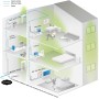 TP-Link Powerline Adapter Set TL-PA4010P KIT (600 Mbit/s, con enchufe, Fast Ethernet LAN, compatible con todos los adaptadores