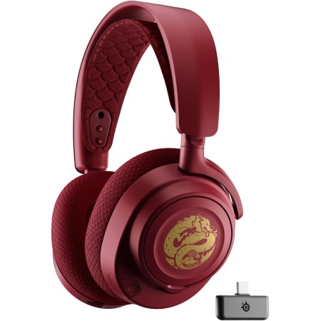 SteelSeries Arctis Nova 7 Wireless - Cascos Gaming Inalámbricos Multisistema - Controladores magnéticos de neodimio - 2,4GHz +