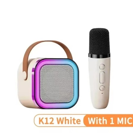 Micrófono Micrófono inalámbrico de audio Bluetooth. K12 Altavoz de col