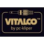 VITALCO Adaptador de 6,3 mm Mono Jack TS a 2 Conectores RCA Hembra de Audio 2 RCA Hembra a Jack Macho Estéreo