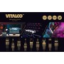 VITALCO Adaptador de 6,3 mm Mono Jack TS a 2 Conectores RCA Hembra de Audio 2 RCA Hembra a Jack Macho Estéreo