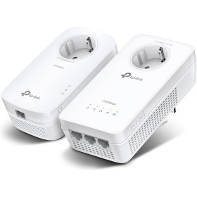 TP-Link TL-WPA8631P Kit - Repetidor WiFi PLC, Powerline WiFi AC1200 en 2.4GHz/5GHz, 3xPuerto Gigabit + 1xPuerto Gigabit, Enchufe