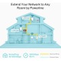 TP-Link TL-WPA4220T KIT - Extensor Universal de Cobertura Wi-Fi AV600+AC300, 5 Puertos, Cable Ethernet (3-Pack)