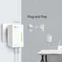 TP-Link TL-WPA4220T KIT - Extensor Universal de Cobertura Wi-Fi AV600+AC300, 5 Puertos, Cable Ethernet (3-Pack)