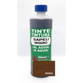 Promade - Tinte al Agua para Madera 500 ml (Nogal) - Teñido Natural de la Madera