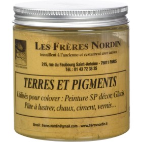 Les Frères Nordin 418111 - Terreno pigmento ocre amarillo