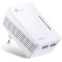 TP-Link TL-WPA4220 - Extensor Powerline AV600 a 300Mbps por Línea Eléctrica, HomePlug AV, PLC con Wifi, 2 Puertos Ethernet