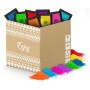 Pack Enjoy de polvos Holi - 100 bolsas de 100 gramos - 8 colores