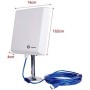 Antena WiFi Exterior USB con 10 Metros Largo Alcance Wonect N4000A Preparada para Uso Exterior. Caja estanca