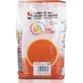 Easy Color pigmento Rojo 101. Pigmento para cemento, mortero y hormigón