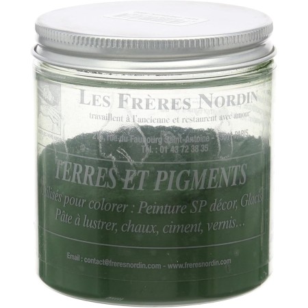 Los Hermanos Nordin 418133 tierra Pigment, color verde esmeralda