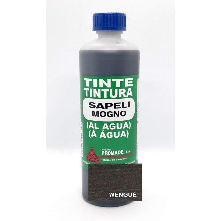Promade - Tinte al agua para madera 500 ml (Wengué)