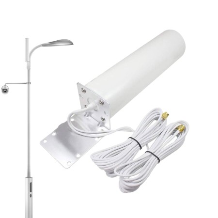 Extensor WiFi para Exteriores | Amplificador de Señal y Repetidor | Alcance Extendido | Impermeable para Aire Libre
