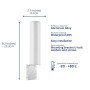 Extensor WiFi para Exteriores | Amplificador de Señal y Repetidor | Alcance Extendido | Impermeable para Aire Libre
