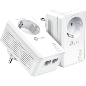 TP-Link Juego de adaptadores Powerline TL-PA7027P KIT (con enchufe, 2x puertos Gigabit, Plug&Play, compatible con todos los