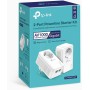 TP-Link Juego de adaptadores Powerline TL-PA7027P KIT (con enchufe, 2x puertos Gigabit, Plug&Play, compatible con todos los