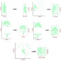 6 Piezas Pegatina Pared Fluorescente, Pegatinas Pared Para Interruptor De Luz Enchufes, Estrellas Luminosas Pegatina Pared,
