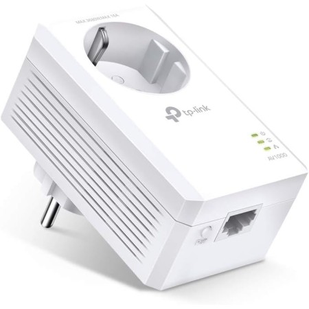 TP-Link TL-PA7017 P AV1000 adaptador powerline gigabit con enchufe (1x puerto gigabit, plug and play, ahorro de energía,