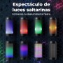 ELEHOT-Store Altavoz Bluetooth Potente Portatil con Luz LED de 5 Modos Inalambricos Recargable USB apoya TF Card/Memoria USB de