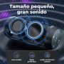 ELEHOT-Store Altavoz Bluetooth Potente Portatil con Luz LED de 5 Modos Inalambricos Recargable USB apoya TF Card/Memoria USB de