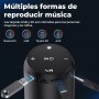 ELEHOT-Store Altavoz Bluetooth Potente Portatil con Luz LED de 5 Modos Inalambricos Recargable USB apoya TF Card/Memoria USB de