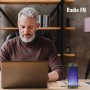 ELEHOT-Store Altavoz Bluetooth Potente Portatil con Luz LED de 5 Modos Inalambricos Recargable USB apoya TF Card/Memoria USB de