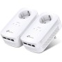 TP-Link TL - PA8030P Kit 2 Adaptadores de Comunicación por Línea Eléctrica (AV1300, PLC, Extensor, Repetidores de Red, Cobertura