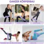 Bandas Elasticas Musculacion, Gomas Elasticas Musculacion Antideslizantes de Tela, Cintas Elasticas Musculacion 3 Niveles de