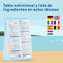 Proteina en Polvo | Vainilla | 600g | 18g Proteinas Vegana por 30g con BCAAs, Monohidrato de Creatina y Aminoácidos Esenciales |