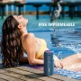 Zealot Altavoz Portátil Bluetooth con Luz LED, Altavoz Exterior Inalámbrico, 40W Graves Estéreo Potentes, Autonomía de 30 Horas,