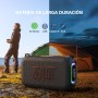 ZEALOT Altavoz Portátil Bluetooth con Luz LED, Altavoz Exterior Inalámbrico, 50W Graves Estéreo Potentes, Autonomía de 30 Horas,