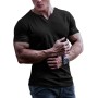 Muscle Alive Hombre Camisetas atléticas de Culturismo para de Secado rápido para músculos Gimnasio Entrenamiento Tops