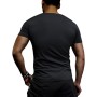 Muscle Alive Hombre Camisetas atléticas de Culturismo para de Secado rápido para músculos Gimnasio Entrenamiento Tops