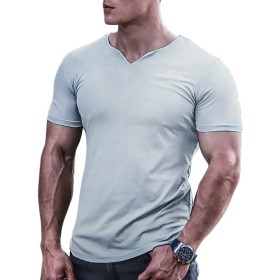 Muscle Alive Hombre Camisetas atléticas de Culturismo para de Secado rápido para músculos Gimnasio Entrenamiento Tops