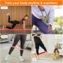 GRIFEMA GA5001 Elastic Bands for Bodybuilding, 5 Levels of Resistance, for Yoga, Strength Training and Pilates, with Training